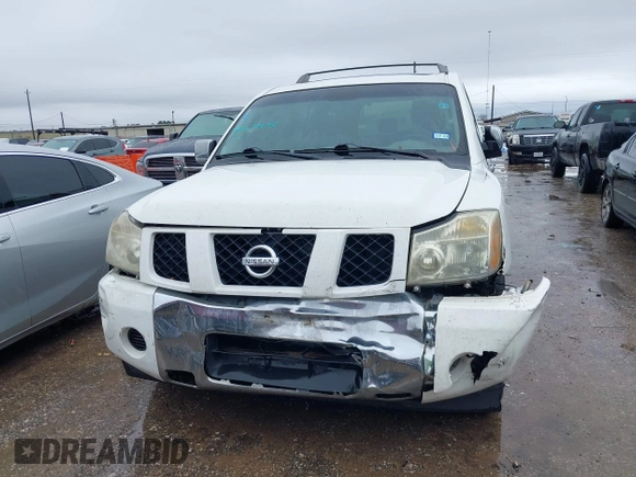 2007 Nissan Armada SE z VIN 5N1BA08AX7N707537, wystawiony jako IAAI lot #41563441 z przebiegiem 297 927 mil mil oraz . Historia ofert i sprzedaży dostępna na DreamBid. Obrazek 6.