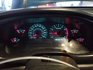 2000 Ford Mustang GT with VIN 1FAFP42X5YF115568, listed as a Copart auction lot 84767994 with 185,351 mi miles and Salvage Title. Bid and sale history available at carsss.com. Image 9.