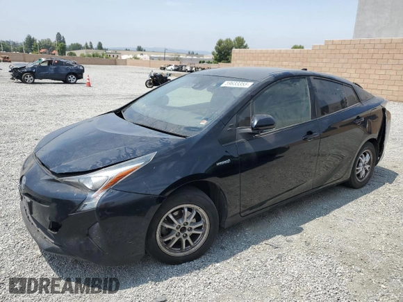 2017 Toyota Prius Two с VIN JTDKBRFUXH3024754, выставлен на аукционе Copart как лот 59633355 с пробегом 258 357 миль миль и Чистый • Clean title. История ставок и продаж доступна на DreamBid. Изображение 1.