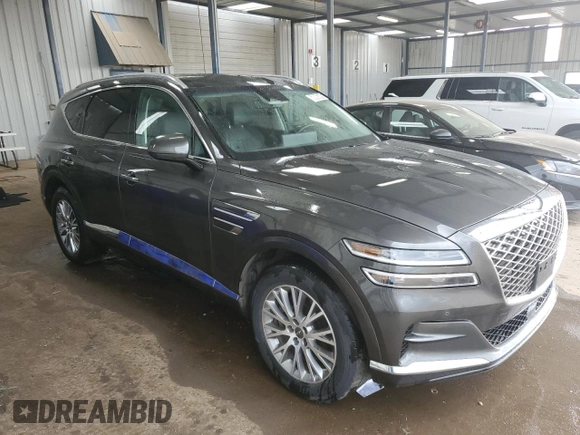 2024 Genesis GV80 with VIN KMUHBDSBXRU209204, listed as a Copart auction lot 60905945 with 32,919 mi miles and Clean title. Bid and sale history available at DreamBid. Image 4.