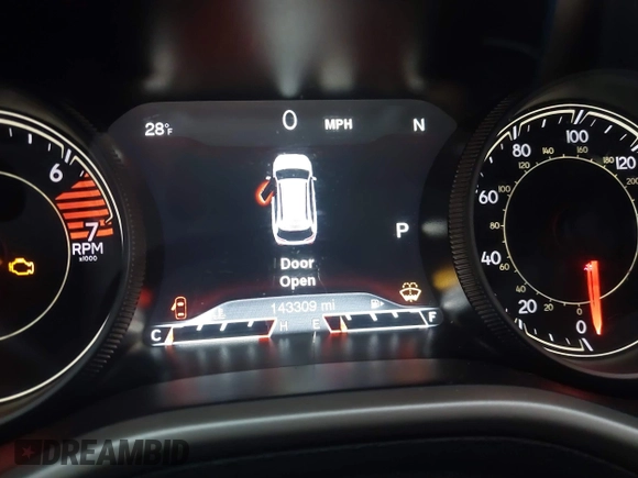 2017 Jeep Cherokee Limited with VIN 1C4PJLDB2HW517656, listed as a IAAI auction lot 41544650 with 143,309 mi miles. Bid and sale history available at carsss.com. Image 7.