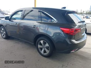 2014 Acura MDX with VIN 5FRYD4H22EB003896, listed as a IAAI auction lot 42014850 with 159,012 mi miles. Bid and sale history available at carsss.com. Image 3.