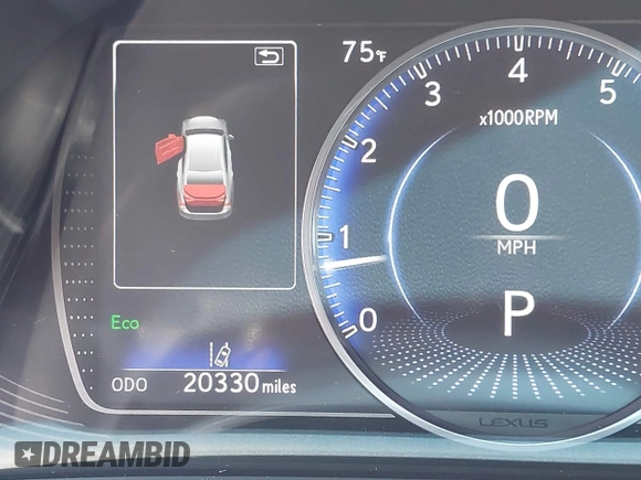 2022 Lexus ES 350 z VIN 58ADZ1B1XNU121500, wystawiony jako IAAI lot #42238205 z przebiegiem 20 330 mil mil oraz . Historia ofert i sprzedaży dostępna na DreamBid. Obrazek 15.