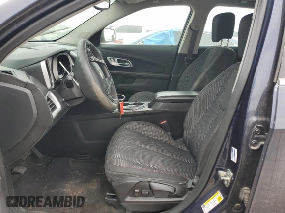2017 Chevrolet Equinox LS with VIN 2GNALBEK2H1524453, listed as a Copart auction lot 53070015 with 0 mi miles and Salvage Title. Bid and sale history available at carsss.com. Image 7.