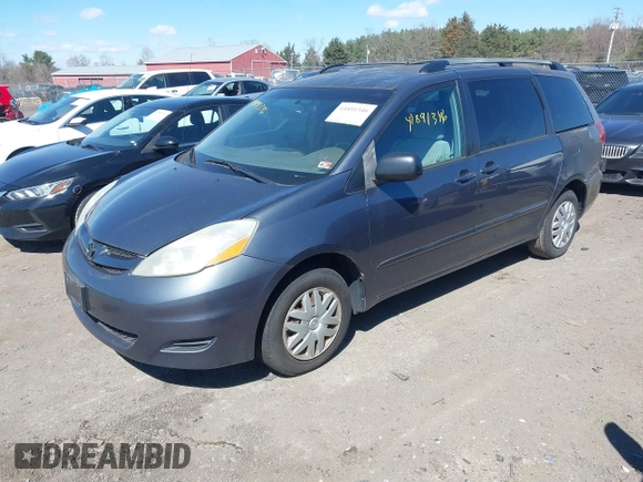 2006 Toyota Sienna CE with VIN 5TDZA23C06S497966, listed as a IAAI auction lot 41891346 with 160,173 mi miles. Bid and sale history available at carsss.com. Image 2.