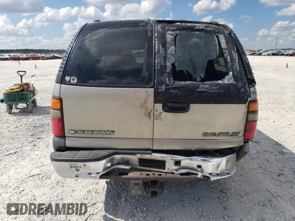 2000 Chevrolet Suburban LT with VIN 3GNEC16T8YG118087, listed as a Copart auction lot 72628204 with 0 mi miles and Salvage Title. Bid and sale history available at carsss.com. Image 6.