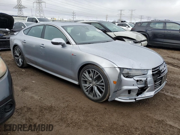 2017 Audi A7 z VIN WAU22BFC2HN025865, wystawiony jako Copart lot #86629704 z przebiegiem 57 434 mil mil oraz Szkoda całkowita • Salvage title. Historia ofert i sprzedaży dostępna na DreamBid. Obrazek 4.