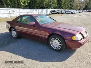 1997 Mercedes-Benz SL-Class with VIN WDBFA67F4VF148157, listed as a Copart auction lot 51943445 with Not Provided miles and Salvage Title. Bid and sale history available at carsss.com. Image 4.