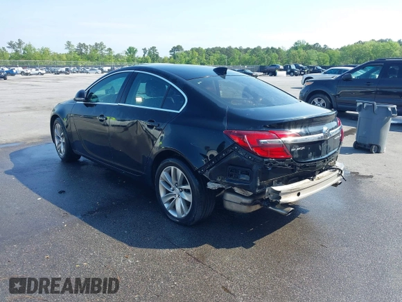 2016 Buick Regal with VIN 2G4GK5EX4G9106202, listed as a IAAI auction lot 41979498 with 150,246 mi miles. Bid and sale history available at carsss.com. Image 3.