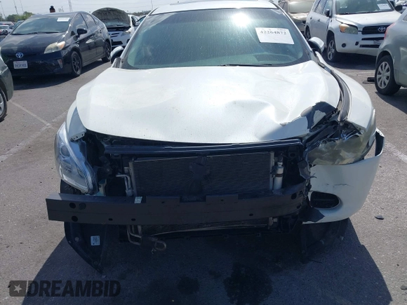 2014 Nissan Maxima S with VIN 1N4AA5AP7EC460858, listed as a IAAI auction lot 42264872 with 131,138 mi miles and . Bid and sale history available at DreamBid. Image 6.