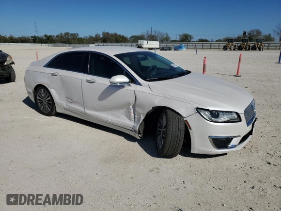 2017 Lincoln MKZ Premiere with VIN 3LN6L5A98HR665781, listed as a Copart auction lot 50019335 with 36,117 mi miles and Salvage title. Bid and sale history available at DreamBid. Image 4.