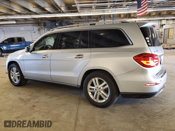 2016 Mercedes-Benz GL with VIN 4JGDF6EE9GA712675, listed as a Copart auction lot 77591294 with 164,208 mi miles and Salvage Title. Bid and sale history available at carsss.com. Image 2.