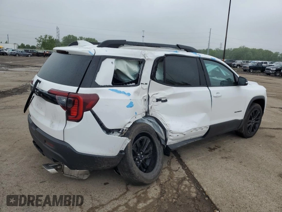 2023 GMC Acadia SLE z VIN 1GKKNKL47PZ266226, wystawiony jako Copart lot #57399065 z przebiegiem 496 mil mil oraz Czysty tytuł • Clean title. Historia ofert i sprzedaży dostępna na DreamBid. Obrazek 3.