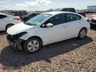 2017 Kia Forte LX with VIN 3KPFK4A76HE069754, listed as a Copart auction lot 51707785 with 85,992 mi miles and Salvage Title. Bid and sale history available at carsss.com. Image 1.
