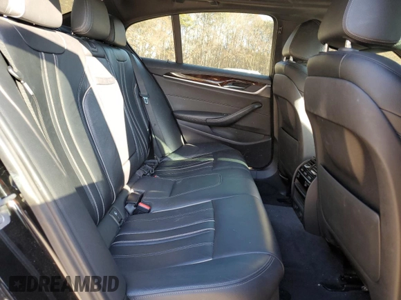 2017 BMW 5 Series 530i xDrive with VIN WBAJA7C37HG457940, listed as a Copart auction lot 85928794 with 134,801 mi miles and Salvage Title. Bid and sale history available at carsss.com. Image 10.