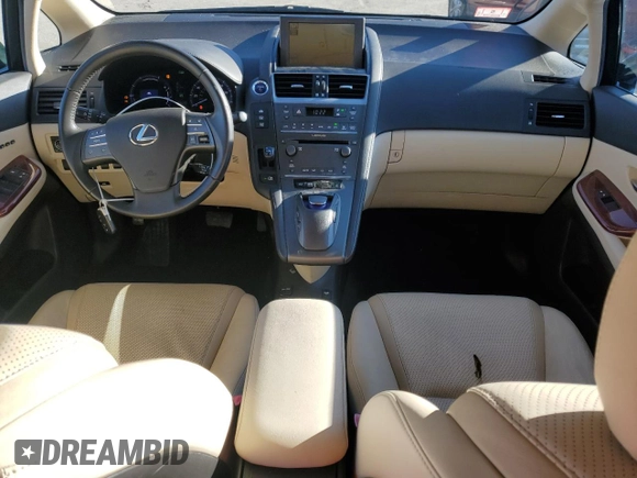 2010 Lexus HS 250h with VIN JTHBB1BA4A2036017, listed as a Copart auction lot 82245294 with 102,699 mi miles and Salvage Title. Bid and sale history available at DreamBid. Image 8.