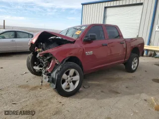 2014 Ram 1500 Tradesman with VIN 1C6RR6KG5ES424092, listed as a Copart auction lot 41618445 with 0 mi miles and Salvage Title. Bid and sale history available at carsss.com. Image 1.