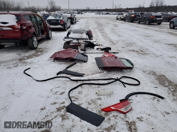 2016 Ford Escape Titanium with VIN 1FMCU9JXXGUA62330, listed as a Copart auction lot 45338705 with 65,722 mi miles and Salvage Title. Bid and sale history available at carsss.com. Image 13.