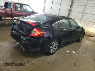 2016 Honda Civic EX with VIN 19XFC2F70GE023085, listed as a Copart auction lot 54716635 with 208,461 mi miles and Salvage Title. Bid and sale history available at DreamBid. Image 3.