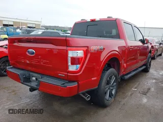 2023 Ford F-150 XL with VIN 1FTFW1E83PFA42070, listed as a IAAI auction lot 41520844 with 25,884 mi miles. Bid and sale history available at carsss.com. Image 4.