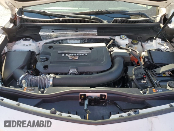 2022 Cadillac XT4 FWD Premium Luxury with VIN 1GYFZCR45NF100049, listed as a Copart auction lot 50213255 with 62,391 mi miles and Salvage title. Bid and sale history available at DreamBid. Image 12.