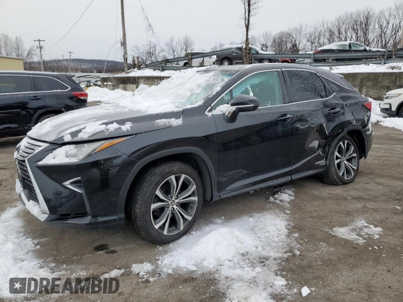 2018 Lexus RX with VIN 2T2BGMCA7JC023598, listed as a Copart auction lot 44582245 with 61,608 mi miles and Salvage Title. Bid and sale history available at carsss.com. Image 1.