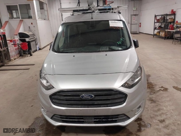 2023 Ford Transit Connect Van XLT with VIN NM0LS7T22P1557989, listed as a IAAI auction lot 41606146 with 6,554 mi miles. Bid and sale history available at carsss.com. Image 11.