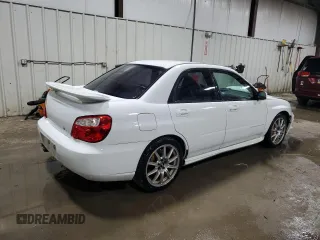 2004 Subaru Impreza Sedan (Natl) WRX STi w/Gold Wheels with VIN JF1GD70674L517323, listed as a Copart auction lot 86093954 with 58,180 mi miles and Salvage Title. Bid and sale history available at carsss.com. Image 3.