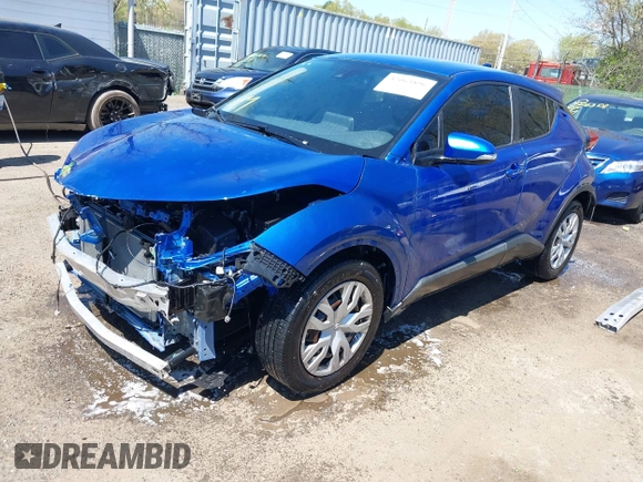2020 Toyota C-HR LE with VIN JTNKHMBX7L1071287, listed as a IAAI auction lot 42063896 with 76,731 mi miles. Bid and sale history available at carsss.com. Image 18.