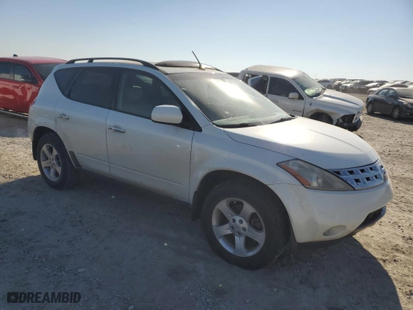 2004 Nissan Murano SL with VIN JN8AZ08T84W207591, listed as a Copart auction lot 89176425 with 182,127 mi miles and Salvage Title. Bid and sale history available at carsss.com. Image 4.
