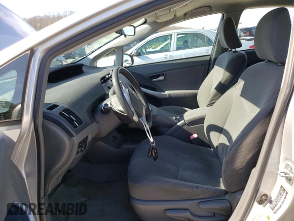 2011 Toyota Prius I with VIN JTDKN3DU7B0281225, listed as a Copart auction lot 53127665 with 211,925 mi miles and Clean Title. Bid and sale history available at DreamBid. Image 7.