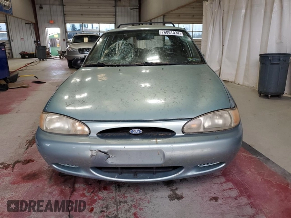 1997 Ford Escort LX z VIN 3FALP15P9VR107467, wystawiony jako Copart lot #76061074 z przebiegiem 69 873 mil mil oraz Czysty tytuł • Clean title. Historia ofert i sprzedaży dostępna na DreamBid. Obrazek 5.