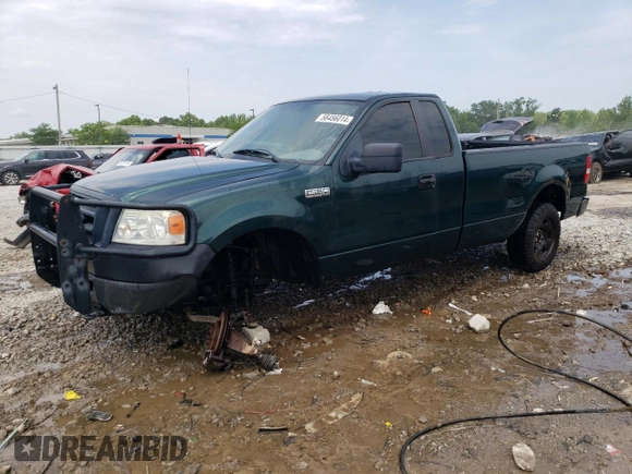 2008 Ford F-150 XL with VIN 1FTRF14V38KD44021, listed as a Copart auction lot 58456014 with 197,165 mi miles and Salvage Title. Bid and sale history available at carsss.com. Image 1.