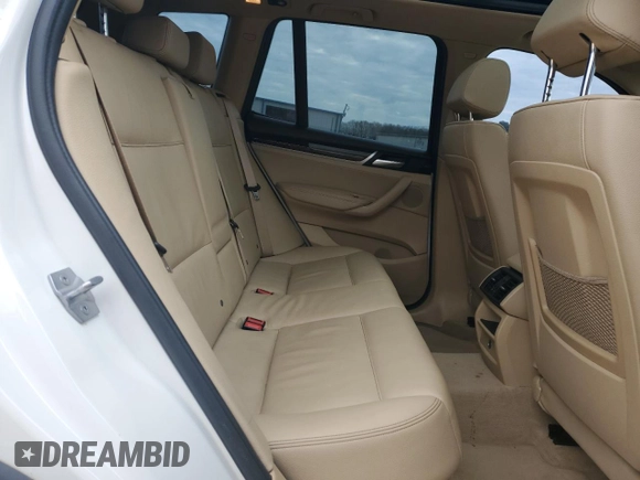 2016 BMW X3 sDrive28i with VIN 5UXWZ7C5XG0R31677, listed as a Copart auction lot 86066624 with 82,811 mi miles and Salvage Title. Bid and sale history available at DreamBid. Image 11.