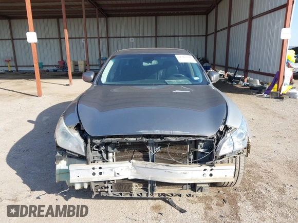 2012 Infiniti M37 with VIN JN1BY1AP0CM335181, listed as a IAAI auction lot 41563791 with 110,316 mi miles. Bid and sale history available at carsss.com. Image 12.
