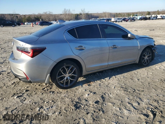 2020 Acura ILX w/Premium Pkg with VIN 19UDE2F71LA007509, listed as a Copart auction lot 89128485 with 74,294 mi miles and Salvage Title. Bid and sale history available at carsss.com. Image 3.