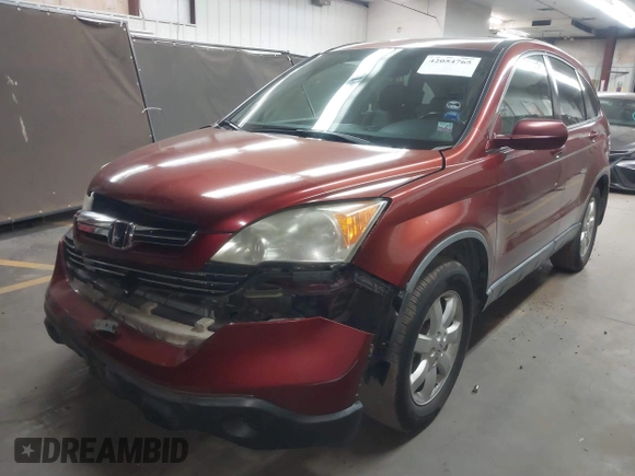 2008 Honda CR-V EX-L with VIN JHLRE48798C058929, listed as a IAAI auction lot 42054765 with 196,375 mi miles. Bid and sale history available at carsss.com. Image 17.