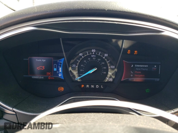 2013 Ford Fusion SE Hybrid z VIN 3FA6P0LUXDR362711, wystawiony jako Copart lot #57060425 z przebiegiem 155 031 mil mil oraz Szkoda całkowita • Salvage title. Historia ofert i sprzedaży dostępna na DreamBid. Obrazek 9.
