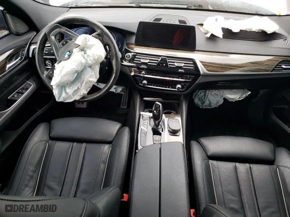 2018 BMW 6 Series 640i xDrive with VIN WBAJV6C53JBK07386, listed as a Copart auction lot 79208744 with 0 mi miles and Salvage Title. Bid and sale history available at carsss.com. Image 8.