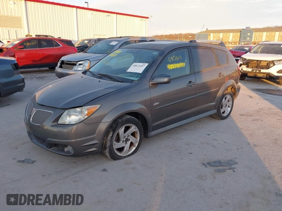 2008 Pontiac Vibe with VIN 5Y2SL65808Z420821, listed as a IAAI auction lot 41408811 with 96,650 mi miles. Bid and sale history available at carsss.com. Image 2.