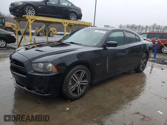 2013 Dodge Charger RT Plus with VIN 2C3CDXDT8DH602083, listed as a Copart auction lot 47822725 with 114,777 mi miles and Clean Title. Bid and sale history available at carsss.com. Image 1.