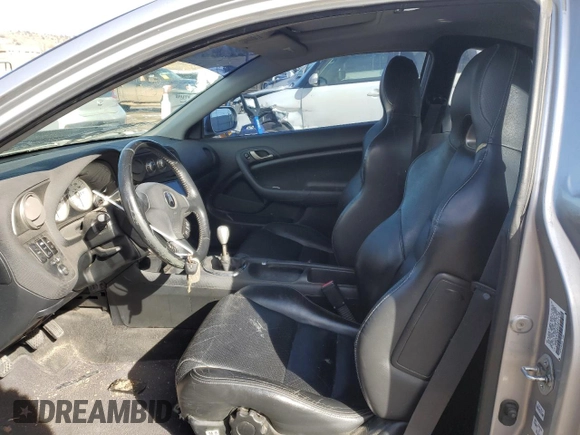 2005 Acura RSX Type S z VIN JH4DC53045S016438, wystawiony jako Copart lot #45379395 z przebiegiem 155 574 mil mil oraz Nie do naprawy • Non repairable. Historia ofert i sprzedaży dostępna na DreamBid. Obrazek 7.