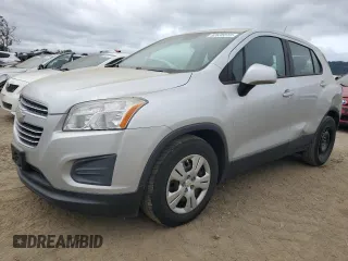 2016 Chevrolet Trax LS with VIN KL7CJKSB7GB650427, listed as a Copart auction lot 52635515 with 55,098 mi miles and Salvage Title. Bid and sale history available at carsss.com. Image 1.