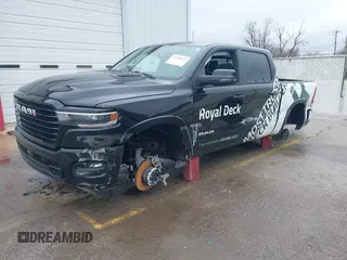 2025 Ram 1500 Laramie с VIN 1C6SRFJP2SN529640, выставлен на аукционе IAAI как лот 41718173 с пробегом 9 870 миль миль и . История ставок и продаж доступна на DreamBid. Изображение 17.