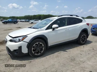 2021 Subaru Crosstrek Premium with VIN JF2GTAPC0MH661791, listed as a Copart auction lot 60546185 with 53,432 mi miles and Salvage title. Bid and sale history available at DreamBid. Image 1.