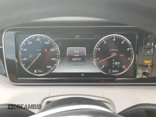 2015 Mercedes-Benz S 550 with VIN WDDXJ8FB7FA005773, listed as a Copart auction lot 43469695 with 83,274 mi miles and Salvage Title. Bid and sale history available at carsss.com. Image 9.