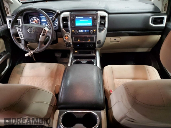 2016 Nissan Titan XD Platinum Reserve with VIN 1N6BA1F47GN515030, listed as a Copart auction lot 88637565 with 162,195 mi miles and Clean Title. Bid and sale history available at carsss.com. Image 8.