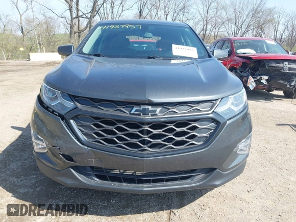 2018 Chevrolet Equinox LT with VIN 2GNAXJEV1J6333009, listed as a IAAI auction lot 41937957 with 56,623 mi miles and . Bid and sale history available at DreamBid. Image 12.