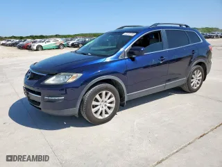 2008 Mazda CX-9 Touring with VIN JM3TB38VX80163637, listed as a Copart auction lot 52576705 with 145,424 mi miles and Salvage Title. Bid and sale history available at carsss.com. Image 1.