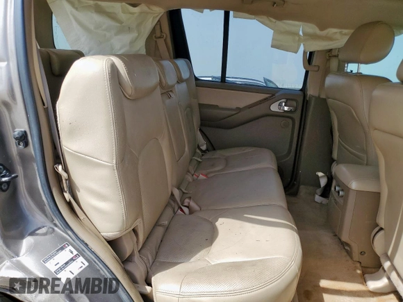 2005 Nissan Pathfinder LE with VIN 5N1AR18U25C776865, listed as a Copart auction lot 57057595 with Not provided miles and Non repairable. Bid and sale history available at DreamBid. Image 11.